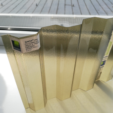 Полікарбонат SUNTUF Embossed 0,8 мм Greca76 Бронза колотий лід 1060x5000 мм Полікарбонат SUNTUF Embossed 0,8 мм Greca76 Бронза колотий лід 1060x5000 мм